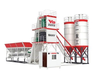 CONCRETE BATCHING PLANT-SANY-HZS60F