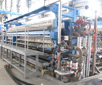 Automatic Membrane Plate and Frame Filter